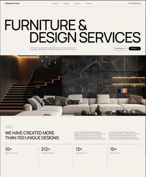 Website Interior & Furnitur